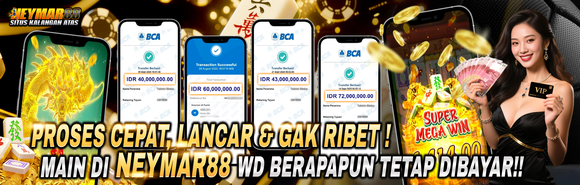 WEDE BERAPAPUN PASTI DIBAYAR !!