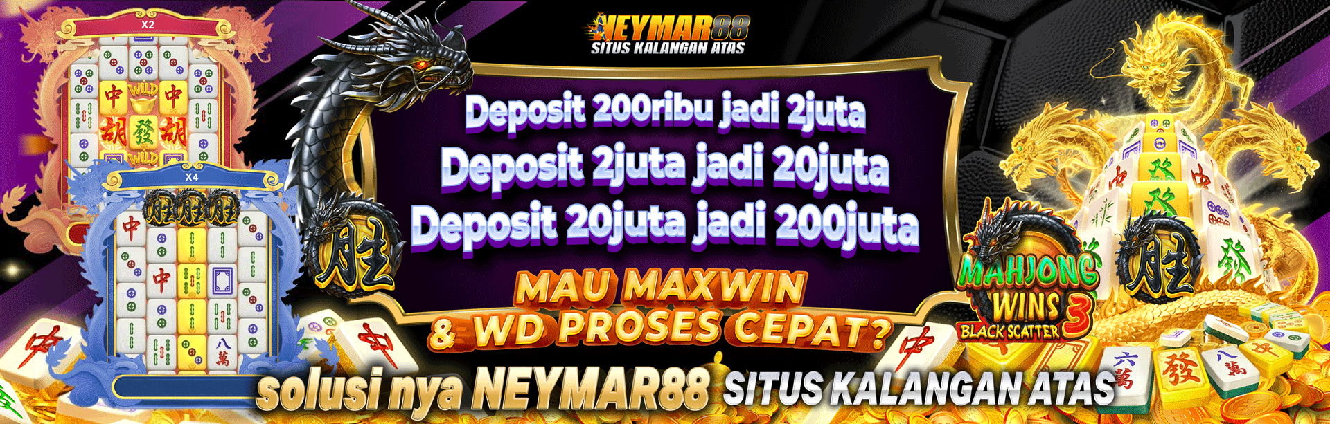 DEPOSIT 200K JADI 2JUTA