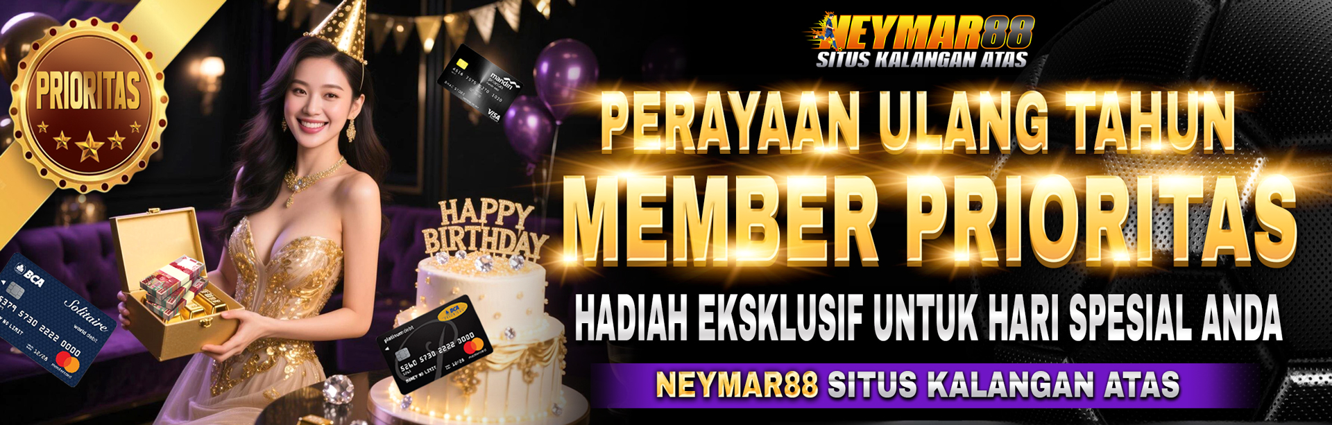 PERAYAAN ULANG TAHUN MEMBER PRIORITAS