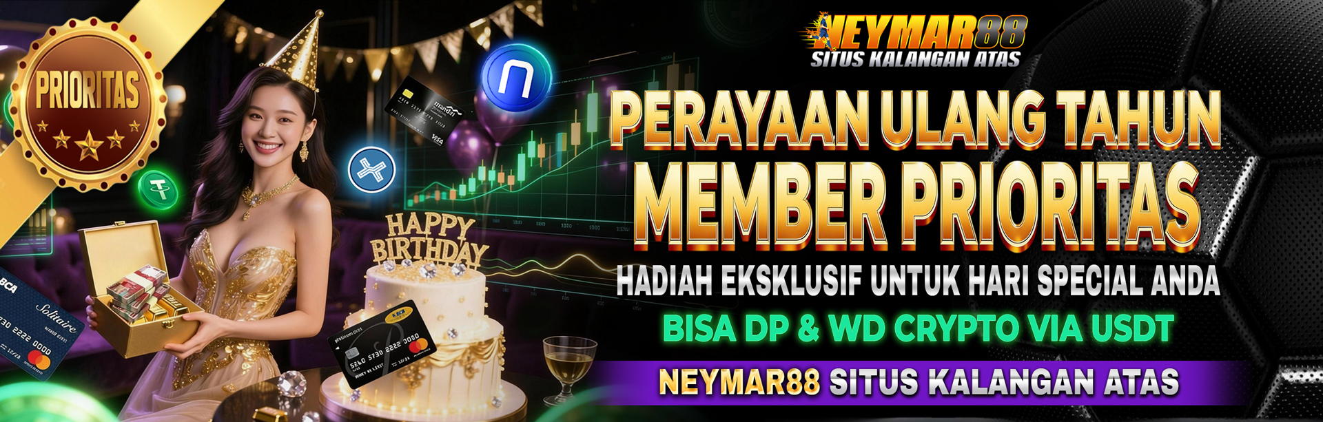 PERAYAAN ULANG TAHUN MEMBER PRIORITAS