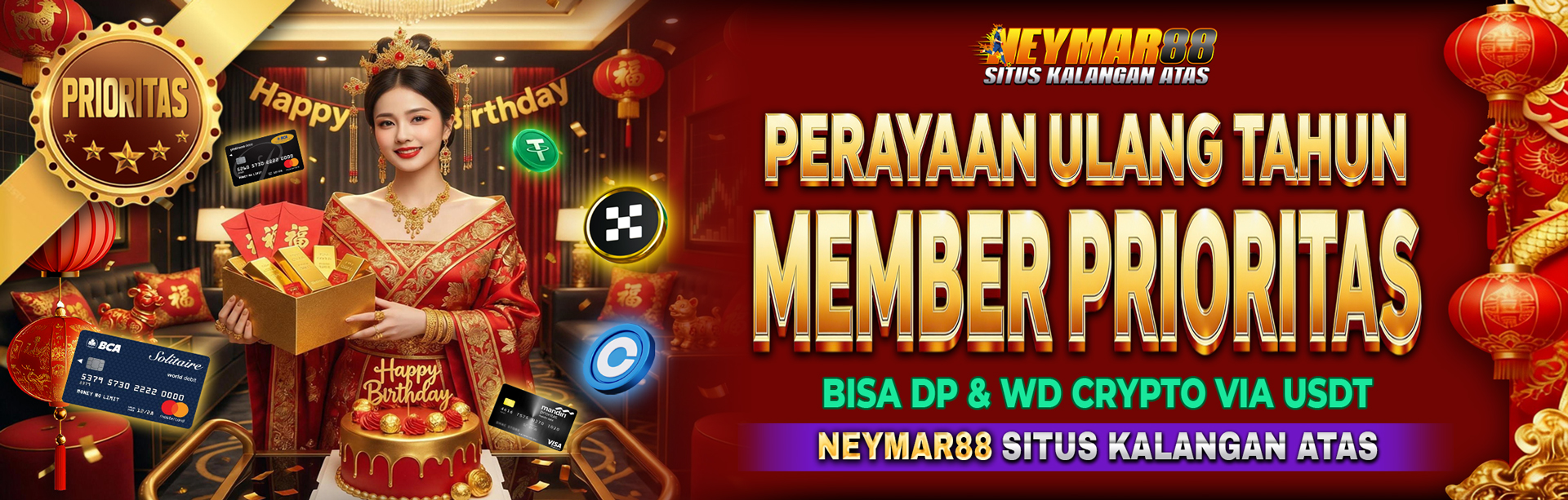 PERAYAAN ULANG TAHUN MEMBER PRIORITAS