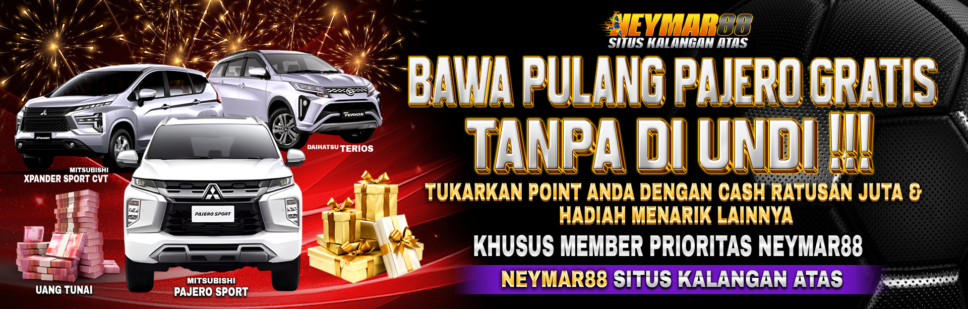 BAWA PULANG PAJERO GRATIS, TANPA DI UNDI