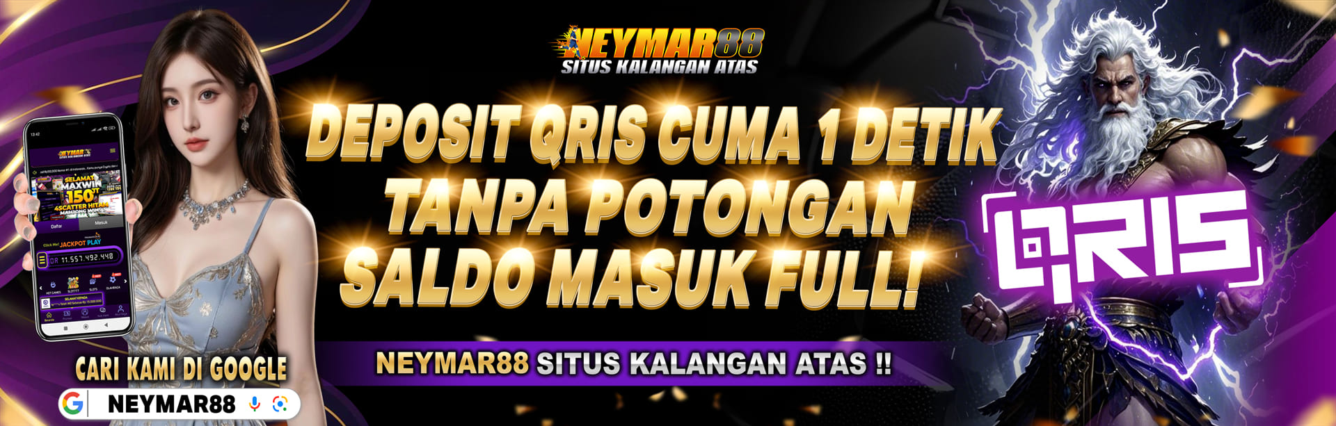 DEPOSIT QRIS PASTI JACKPOT