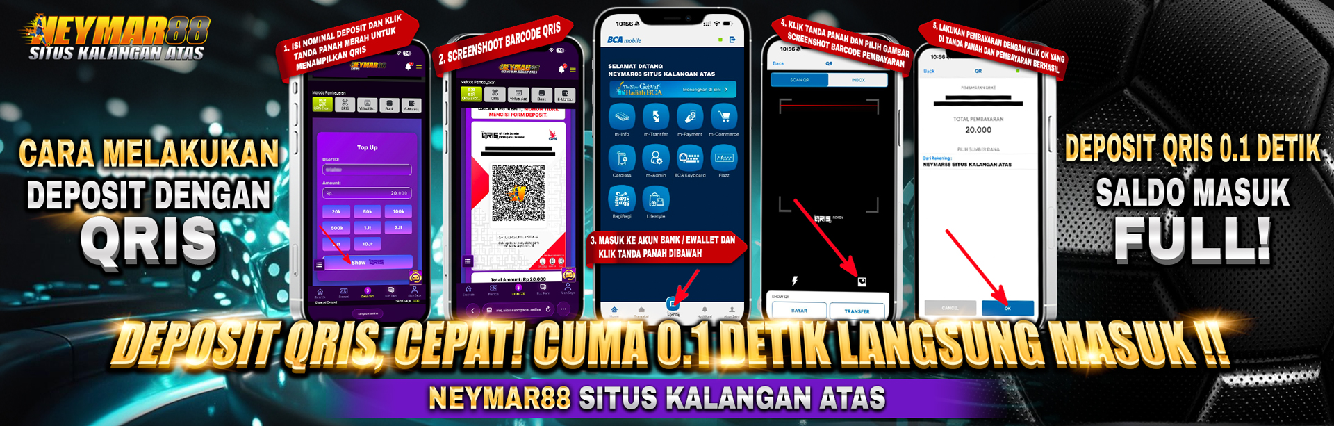 DEPOSIT QRIS PASTI JACKPOT